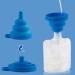 15pcs Travel Size Refillable Squeeze Pouch Set - TSA Approved for Toiletries - Leakproof Cosmetic Containers - 30ml/50ml/100ml - Buy Online on SooperMarket.com
