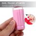 Minkissy 6-Piece Nail Art Silicone Stamp Set - Clear Nail Stamper & Scraper for Perfect Manicure - Buy Online on SooperMarket.com