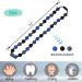 Sensory Chew Necklace for Kids | 2 Pcs Silicone Fidget Teether for Autism ADHD SPD | Chewy Necklace for Boys & Girls to Reduce Anxiety - Buy Online on SooperMarket.com