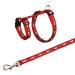 Trixie 6263 Harness with leash for rabbits Nyon 25 44 cm/10 mm 1.25 m assorted colors Assorted colors 25 44 cm/10 mm 1.25 m
