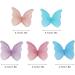 Butterfly Cupcake Topper Asudaro 3D Butterfly Cupcake Toppers Edible Butterfly Cake Cupcake Decoration for Birthday Wedding Fairy Party Butterfly Wall Sticker Decal One Size Purple - Buy Online on SooperMarket.com