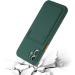 Tivenfezk Nadoli Ultra Thin Silicone Case for Xiaomi Redmi A1 - Shockproof Scratch-Resistant Wallet TPU Cover with Credit Card Holder - Dark Green - Buy Online on SooperMarket.com