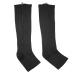 Compression socks compression socks with zipper compression stockings for men and women Sports Calf Knee Support Varicose Relief Socks (black-l/XL)