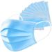Shatchi disposable facial mask with ear loop 3 lint blue 100 pieces