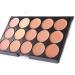 Pure Vie Hydrating Cream Concealer Palette - 15 Colors for Full Coverage & Dark Circle Correction - Buy Online on SooperMarket.com