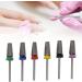 Polish Remover Bit Nail Drill Bit Set Long Durability High Strength Precise Safe for Manicure for Acrylic Gel Nails - Buy Online on SooperMarket.com