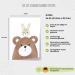 Meinbaby123 Children's Room Posters | 4 Set Din A4 Country Pictures | Baby Room Decoration | Wall Art for Girls & Boys - Buy Online on SooperMarket.com