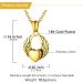 U7 Women's Cremation Urn Neck Chain | Celtic Knot Dog Feet Wings & Crucifix Pendant | Stainless Steel Fire Burial Jewelry - Buy Online on SooperMarket.com