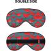 SSIMOO Red Birds Wild Eye Mask - Breathable Sleep Eye Patch for Women | Perfect for Travel & Relaxation - Buy Online on SooperMarket.com