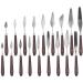 CPROSP 18pcs Palette Knives for Arylic Painting, Cake Paint Spatula Stainless Steel , Mixing Scraper Paint for Artists