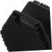 DRESSOOS Face Brush Facial Cleansing Brush Exfoliator Face Cleansing Brush Exfoliator Face Exfoliator Facial Wash Brush Silicone Face Cleansing Brush Double Sided Scrubber Silica Gel 6.50X6.50X4.00CM Black - Buy Online on SooperMarket.com