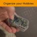 Wotermly 20pcs Mini Storage Containers - Clear Plastic Boxes with Hinged Lid for Beads & Tiny Items - Size B 20 Pieces - Buy Online on SooperMarket.com