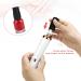 Electric Glue Shaker for Eyelash Extensions & Nail Polish - White - Buy Online on SooperMarket.com