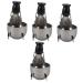 Beavorty 4 Sets Beard Brush Set Home Tools Hand Tools Portable Shaver for Men Male Beard Brush Kit Professional Shaving Brush Shaving Razor Stand Multi-use Shave Brush Men Shaving