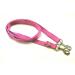 25mm Police Style Dog Training Leads Obedience Control Recall Leash Multi-Functional Double Ended (8ft (2.4m) Cerise) 8ft (2.4m) Long Cerise