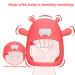 Buy Hippo Never Drop Silicone Baby Teeth Toys | Chewing Toys for 0-12 Months | Suction Pacifier & Car Seat Toy (Red) - International Shipping Available - Buy Online on SooperMarket.com