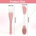 Thinp 2 Pcs Double-Ended Silicone Face Mask Applicator Tool - Ideal for Mud Clay & Gel Masks | Perfect Skin Care Brush for Effortless Application - Buy Online on SooperMarket.com