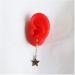 Red Silicone Ear Template - Flexible Silicone Silicone Ear Model for Acupuncture Practical Ear Picking Studs Earring Display Accessories - Buy Online on SooperMarket.com
