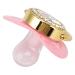 Bling Dummy Pacifier Set | Exquisite & Attractive Gifts | Healthy Design for Newborns | Prevents Loss | Perfect for Parties - Buy Online on SooperMarket.com