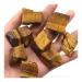 Natural Raw Yellow Tiger Eye Stone Crystal Rough Reiki Gemstone Specimen for for Decoration Stone Generator FZUGEDRLI (Size : 100g)
