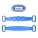 Silicone Bath Body Brush, Long Exfoliating Back Scrubber Massager, Sky Blue - Buy Online on SooperMarket.com