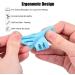 Baij Writing Aid for Children - 13-Piece Silicone Pencil Grips Set for Handwriting Correction | Multi-Colored Finger Grippers for Progressive Improvement - Buy Online on SooperMarket.com