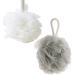 ZONGR Mesh Poufs Bath And Shower Sponge Loofahs Balls Exfoliating Mesh Shower Supplies 2Pack(GW)