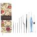 10PCS Ear Wax Removal Tool Luminous Children Earpick Earwax Remover Tweezers Set for Home