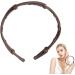 Foldable Hair Bands | Hair Bands | Compact Hair Bands Portable Stretchy Foldable Headband Foldable Travel Headband Hair Accessories Headband for Business Trips Daily Outing Light Coffee - Buy Online on SooperMarket.com