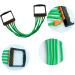 Adjustable Chest Expander for Men & Women | Fitness Equipment for Strength & Muscle Training | Green Grip Trainer - Buy Online on SooperMarket.com