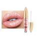 Glitter lip gloss/lip gloss glitter liquid lipstick waterproof lip gloss moisturizing durable waterproof non-stick cup lip gloss glow cosmetic unit size # 05