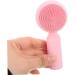 Gogogmee Silicone Face Brush Silicone Face Scrubber Silicone Facial Scrubber Facial Cleansing Brush Face Scrubber Face Scrubbers Silicone Brush for Face Facial Exfoliator Brush Facial Brush 11x5cm Pink - Buy Online on SooperMarket.com