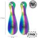 Rainbow Stainless Steel Shoe Horn Set - Two 7.5 Short Shoehorns for Kids or Adults | Travel Size Metal Shoe Helper for Sneakers, Boots, Seniors - Men and Women - Buy Online on SooperMarket.com