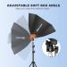 UBeesize Softbox Photography Lighting Kit - Professional 30x30 Hexagon Softbox with 2pcs 40W Daylight Bulbs for Portraits, Advertising, and Video Recording - Buy Online on SooperMarket.com