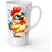 White Ceramic Kids Chicken Mug - Large 483 ml Perfect for Hot Chocolate or Milk Fun and Easy to Use - Buy Online on SooperMarket.com