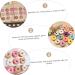 Uonlytech 20 Pcs Donut Decoration Blush Decor Bling Decor Lovely Ornament Child Accessories Earth Tones - Buy Online on SooperMarket.com