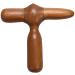 Daweglop 1 Piece Acupuncture Acupuncture Stick Cross Hammer Hand Foot Leg Massage Device Health Beauty Tools