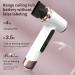 Cordless Hair Dryer Portable Blow Dryer for Women Men Hot Cold Blow 15000mAh Rechargeable Lightweight Portable Blow Dryer for Dormitory Travel Fast Drying As Salon (US Plug) US Plug White - Buy Online on SooperMarket.com