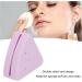TYTOGE Portable Triangle Powder Puff Storage Box Double Sided Vent Breathable Silicone Makeup Sponge Holder for Home and Travel (Light Purple) - Buy Online on SooperMarket.com