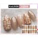 NAILDOKI Nail Stickers 8 Sheets x 14 Pieces - Self-Adhesive Gel Nail Wraps for Women & Girls | Nail Polish Strips & Art Decals C3-20 - Buy Online on SooperMarket.com