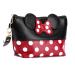 Boyigog Mouse Ears Style Pat cosmetic bag - women make -up bag cartoon mini wallet for handbag makeup bag keys headphones lipstick (red black)