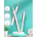 Acne Clips Set - 3-Part Cell Clip Pinchette & Blackhead Remover Tool for Beauty Salon & Home Use - Silver - Buy Online on SooperMarket.com