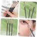BELLIFFY 1 Set Eyeshadow Brush Eye Brush Eyebrows Brush Brow for Eyebrows Eyeliner Brush Angled Makeup Brush Eyeliner Applicator Tool Eyeliner Tool Applicator Angled Eyebrow Brush - Buy Online on SooperMarket.com