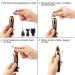4-in-1 USB Rechargeable Nose Hair Trimmer | Waterproof Cordless Ear & Nose Trimmer for Men & Women - Easy Cleansing Tool - Buy Online on SooperMarket.com