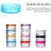 Shop Pudsern 40 Pcs 5G Cosmetic Containers - Empty Round Plastic Jars for Creams Nail Polish Lip Balm & Makeup Storage (10 Colors) - Buy Online on SooperMarket.com