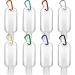 Ulife mall 8 pieces 50ml portable travel bottles set empty flip-cap bottle.