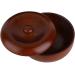 Raguso Wooden Shaving Bowl 10x10x6 - Sturdy Rubberwood with Lid for Men s Foaming Shaving Cream | International Shipping Available - Buy Online on SooperMarket.com