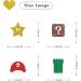 MonMon & Craft Mario Cupcake Toppers - Girls Boys Children Birthday Cupcake Toppers - Video Game Dessert Decor - Baby Shower Birthday Party Decorations Glitter - 24 Pcs - Buy Online on SooperMarket.com