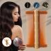 AMZLORD Lice Comb Flea Lice Removal Comb Double-sided Hair Nit Comb Fine Tooth Hair Grooming Comb Bamboo Shape for Cats Dogs Orange - Buy Online on SooperMarket.com