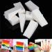 40pcs White Triangle Makeup Wedges - Premium Cosmetic Sponges for Flawless Foundation Application | Beauty Tools for Professional Makeup - Buy Online on SooperMarket.com